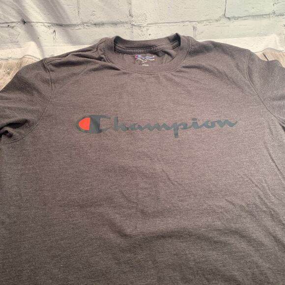 CHAMPION Men’s Charcoal Grey T-Shirt / Size: Medium - Picture 3 of 7